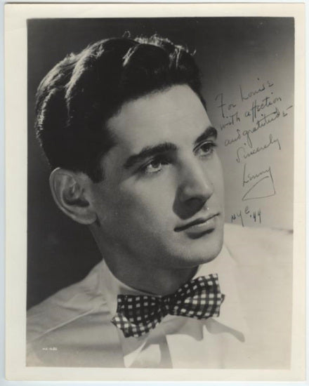 Leonard Bernstein Autographed Photo (1944)