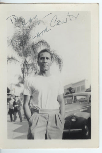 Richard Conte (Film Noir, The Twilight Zone, The Godfather) Autographed Photo