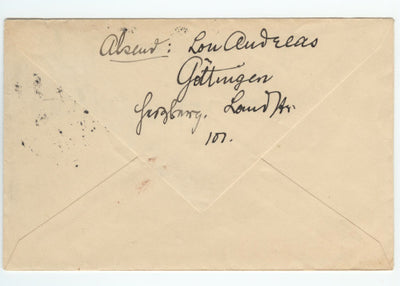 Lou Andreas-Salome Autograph