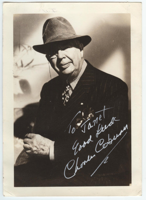 Charles Coburn Autographed Photo