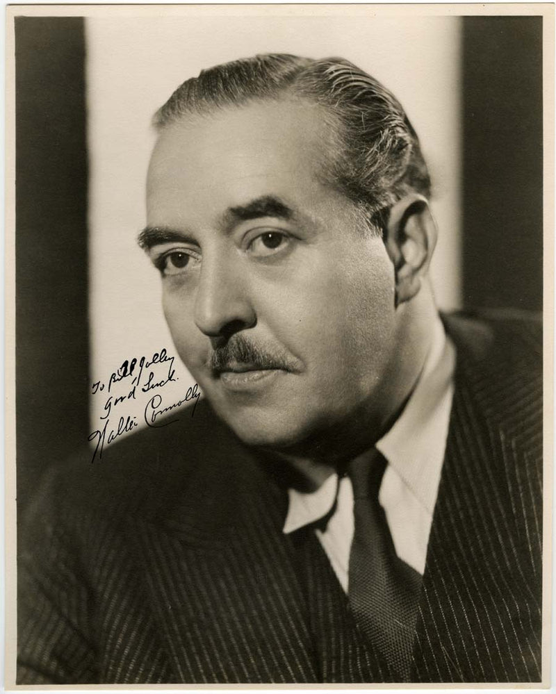 Walter Connolly (It Happened One Night) Autographed Photo