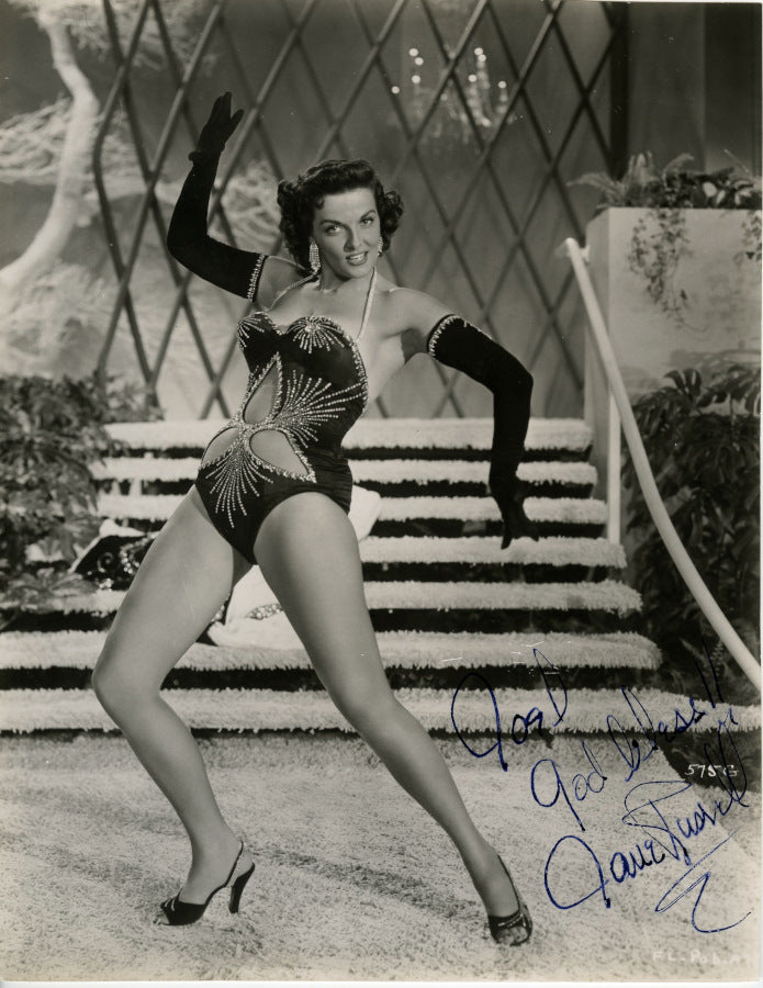 Jane Russell Autographed Photo