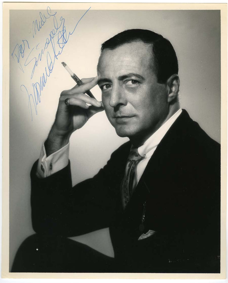 Leonard Sillman Autographed Photo
