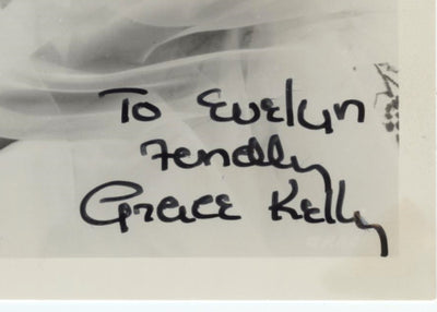 Grace Kelly Autographed Photo