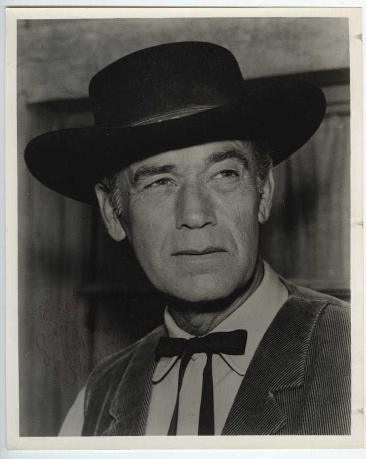 Stuart Randall (Film and TV Actor in Westerns) Autographed Photo
