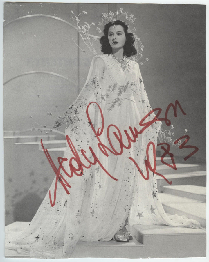Hedy Lamarr Autograph