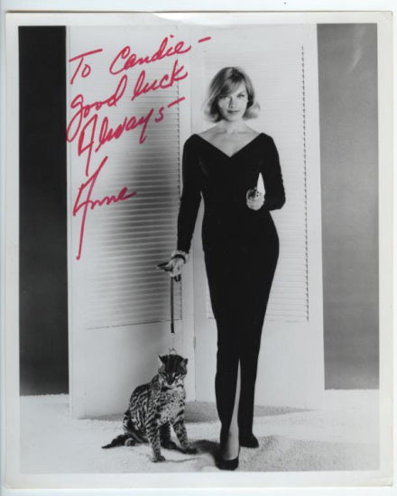 Anne Francis Autographed Photo (Honey West, 1965)