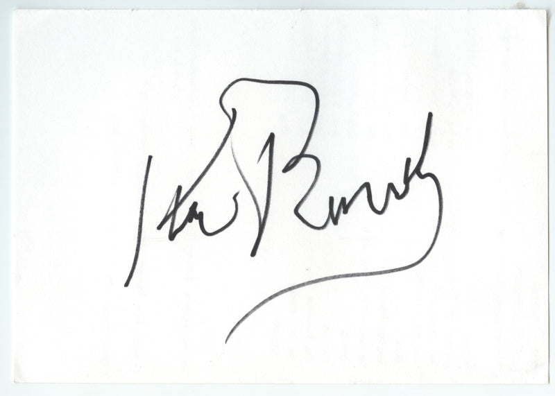 Ken Russell (Director; Women in Love, The Devils, Tommy) Autograph and Vintage Photo