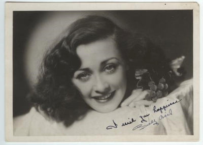 Sally O'Neil (Silent and Early Talkie Actress) Autographed Photo