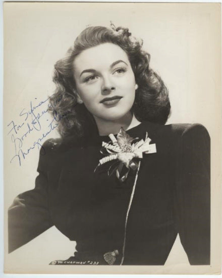 Marguerite Chapman (Forties and Fifties Actress; Westerns, Science Fiction) Autographed Photo
