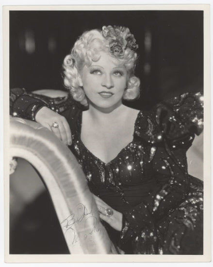 Mae West Autographed Photo