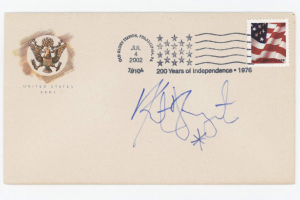 Kurt Vonnegut Signed Envelope