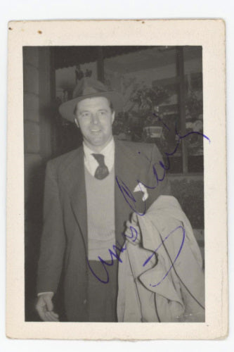 James Craig Autographed Snapshot Photo