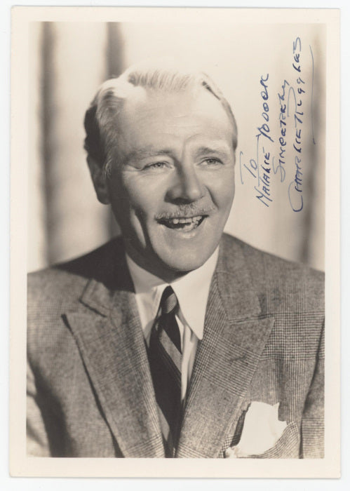 Charles Ruggles Autographed Photo