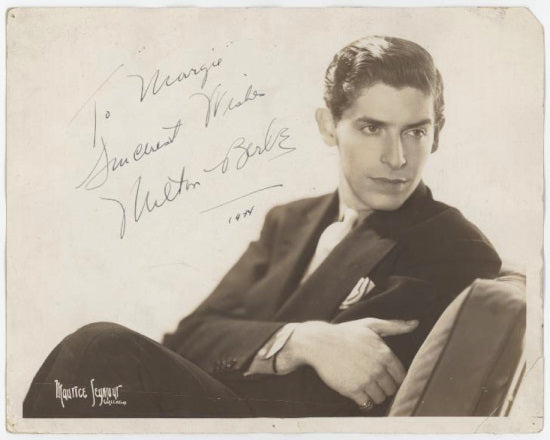 Milton Berle Autographed Photo (1934)