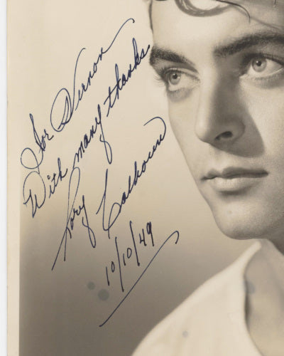 Rory Calhoun Autographed Photo