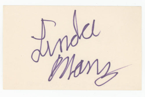 Linda Manz (Juvenile Character Actress of the Late Seventies and Early Eighties; Days of Heaven, The Wanderers, Out of the Blue) Autograph and Vintage Photo