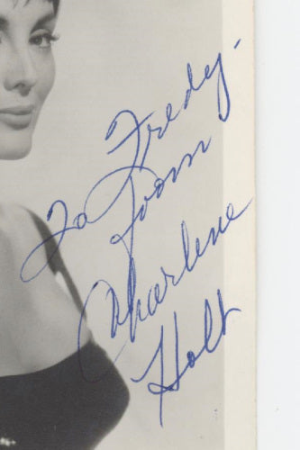 Charlene Holt (Sixties Starlet; El Dorado, 1966) Autographed Photo