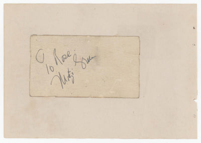 Virginia Huston (Jacques Tourneur's Out of the Past; Jane in Tarzan's Peril) Autograph
