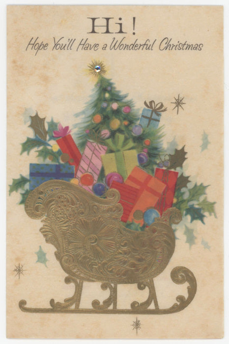 Bobby Darin Signed Christmas Card