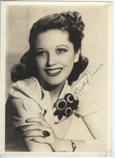 Rosella Towne (Thirties Starlet; The Adventures of Jane Arden) Autographed Photo
