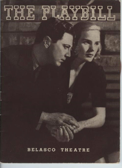 Frances Farmer, Elia Kazan, and More Signed Playbill (Golden Boy, 1937)