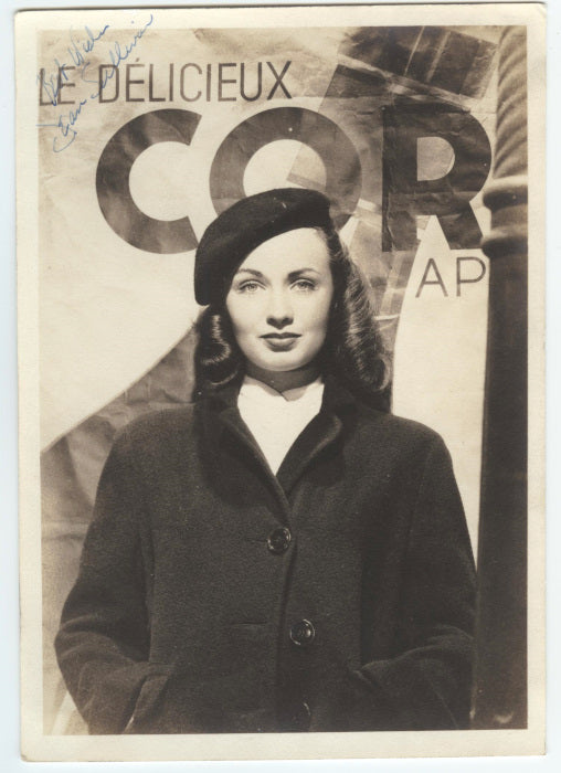 Jean Sullivan (Forties Warners Starlet) Autographed Photo