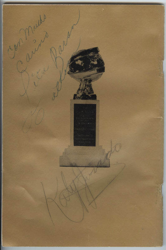 Joan Crawford, Rory Calhoun, Anne Francis, and More Autographs