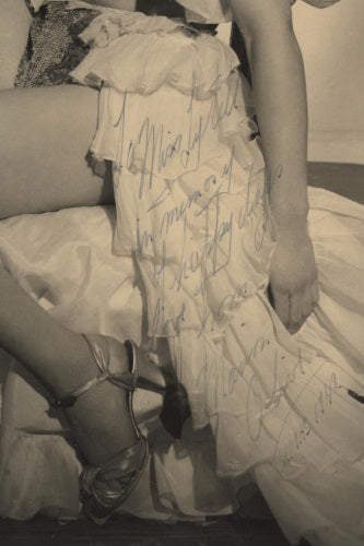 Marion Olive (Forties Starlet; A Night of Magic, 1944) Autographed Photo