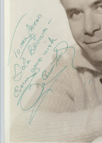 Glenn Ford Autographed Photo