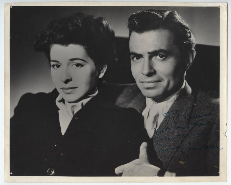 James Mason Autographed Photo