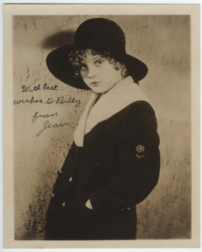 Jean Darling (Our Gang Star) Autographed Photo