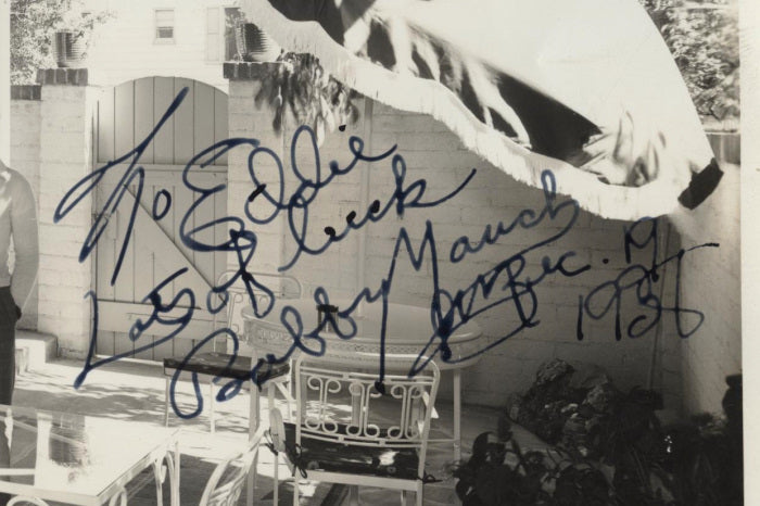 The Mauch Twins (Billy and Bobby Mauch; The Prince and the Pauper, 1937) Autographed Photo