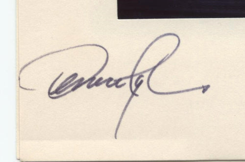 Denver Pyle Autograph
