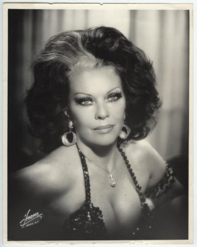 Tongolele (Yolanda Montes; Legendary Mexican Entertainer, Boris Karloff Co-Star) Autographed Photo