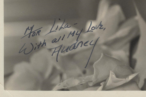 Audrey Long (Film Noir Starlet) Autographed Photo