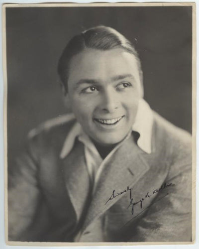 George K. Arthur (Comic Actor; Dane & Arthur Comedies) Autographed Photo