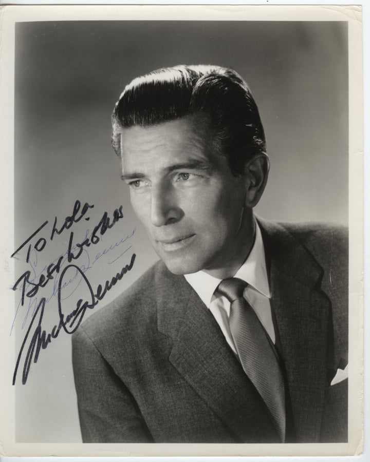 Michael Rennie (Science-Fiction Actor, The Day the Earth Stood Still) Autographed Photo