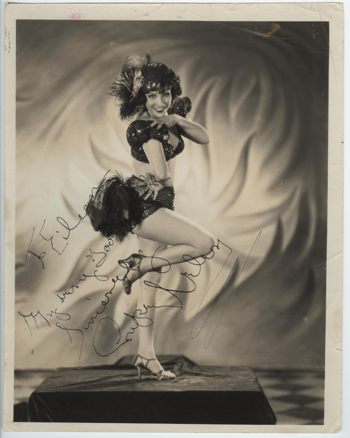 Lupe Velez Autographed 1932 Photo