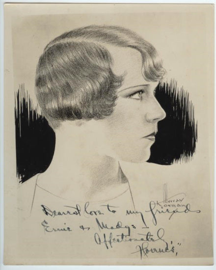 Florence Hart (Silent-Era Actress) Autographed Photo