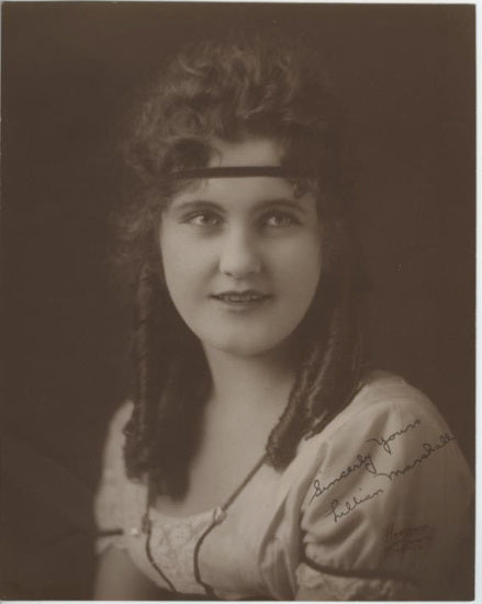 Lillian Marshall (Silent-Era Ingenue) Autographed Photo