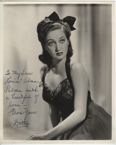Dorothy Lamour Autographed Photo