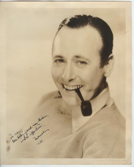 Monroe Owsley (Tragic Thirties Actor in Pre-Code Classics) Autographed Photo