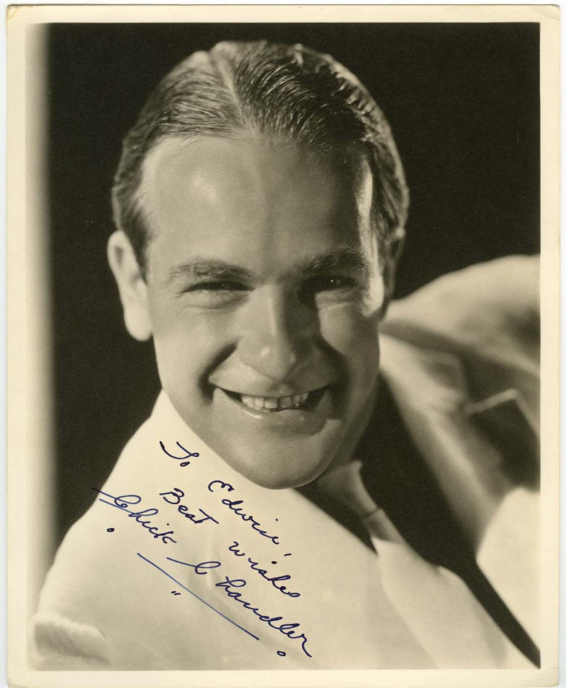 Chick Chandler Autographed Photo