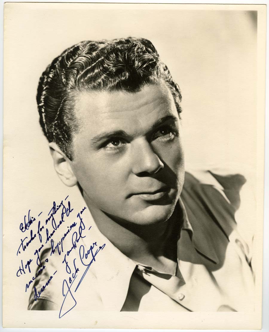 Jackie Cooper Autographed Photo – Leading Lights Autographs