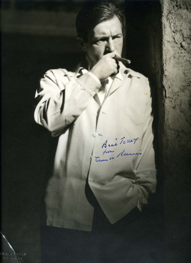 Claude Rains (The Invisible Man, Casablanca) Autographed Photo