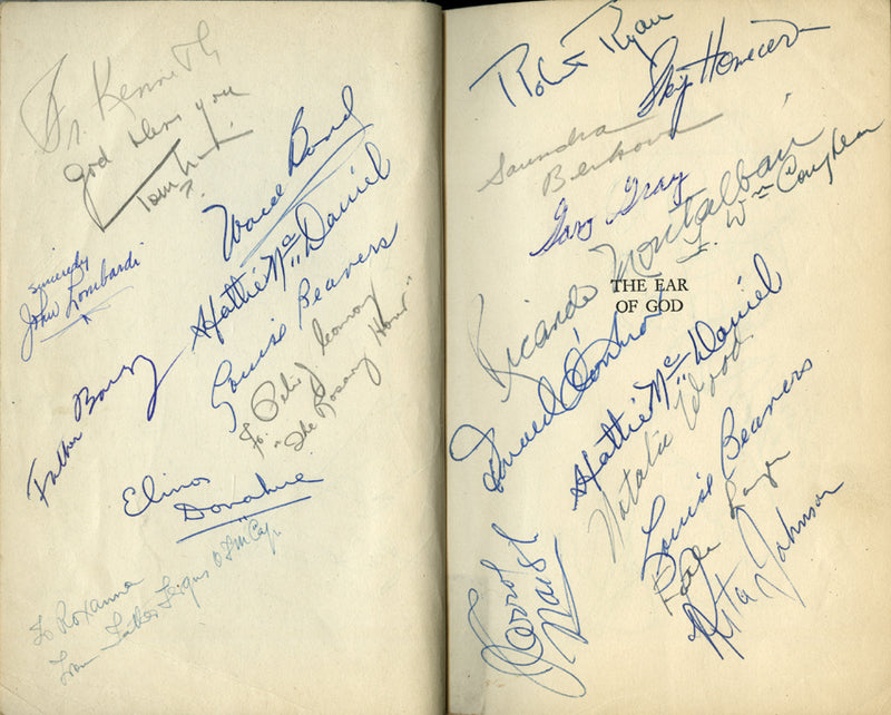 Hattie McDaniel, Natalie Wood, and Many More Autographed 1951 Book