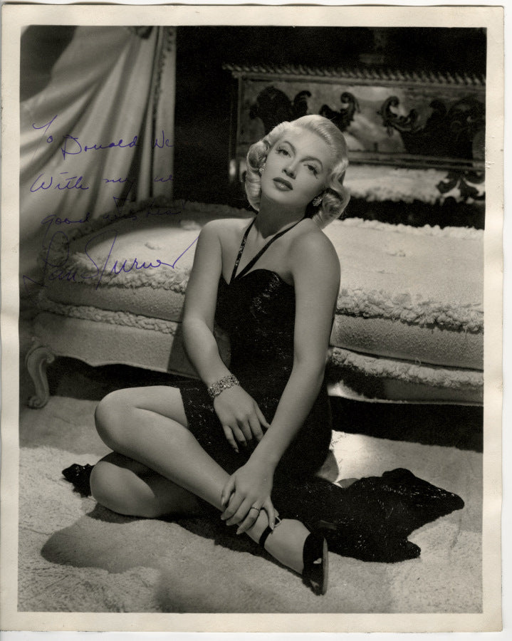 Lana Turner Autographed Photo