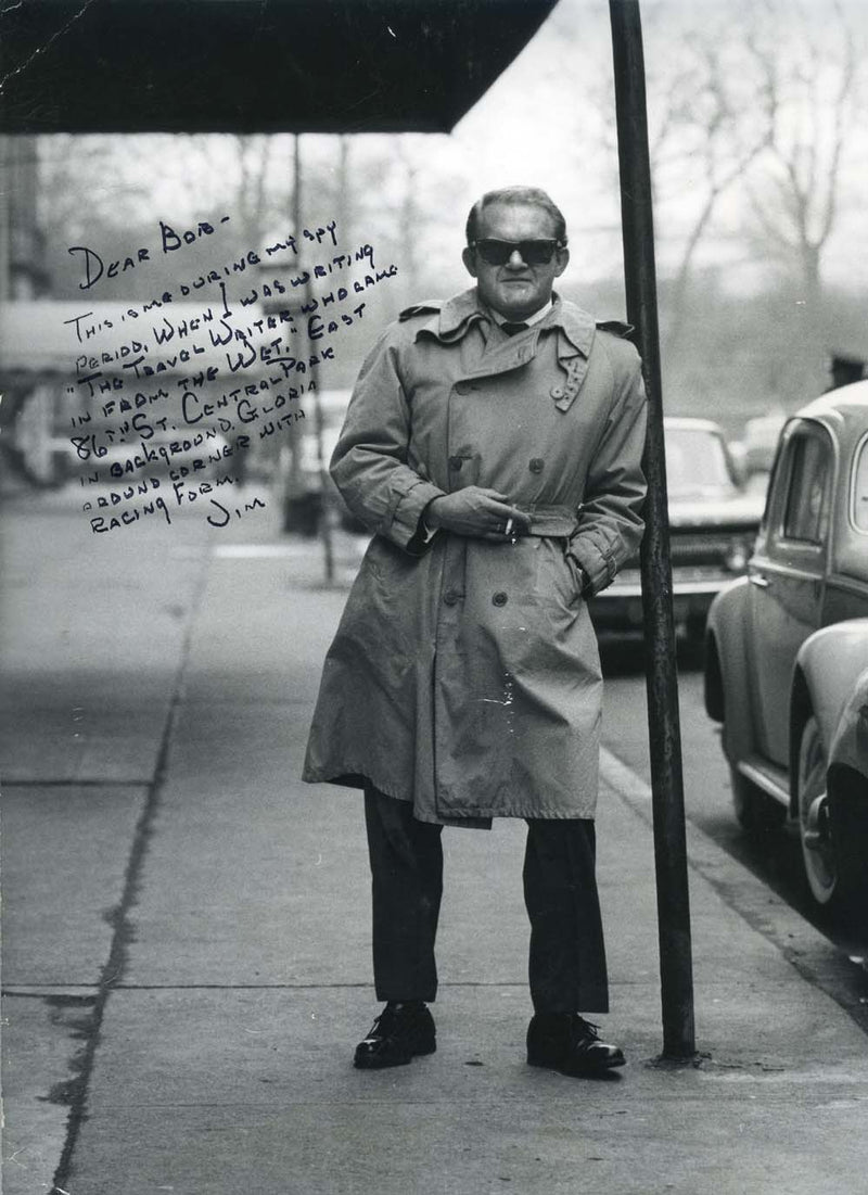James Jones (Author of From Here to Eternity) Autographed Photo